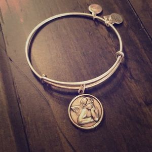Alex and Ani cherub bracelet